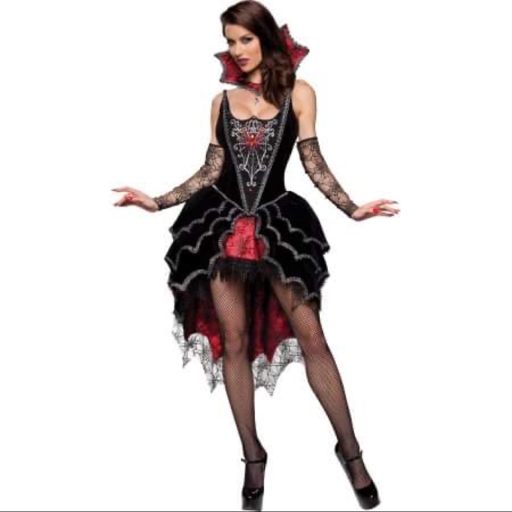 Webbed mistress costume